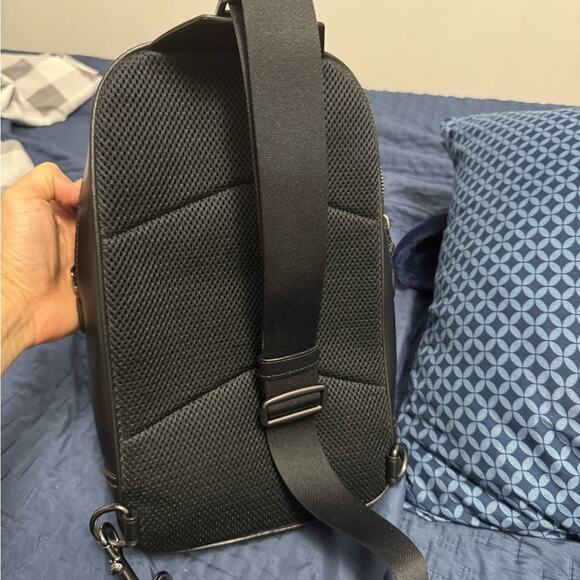 Coach Brown and Tan Messenger Bag - Picture 3 of 5